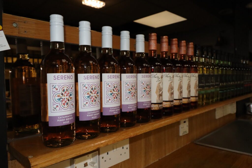 wine bottle display magic cheers